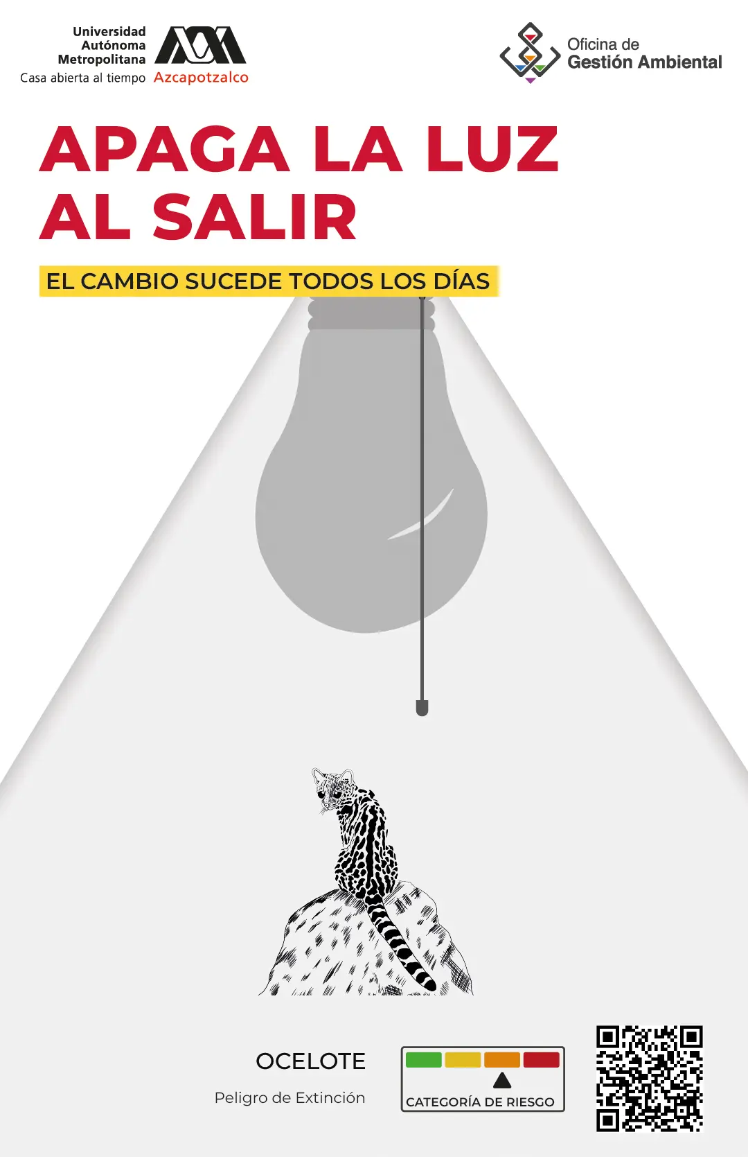 Cartel 1 — Apaga la luz al salir