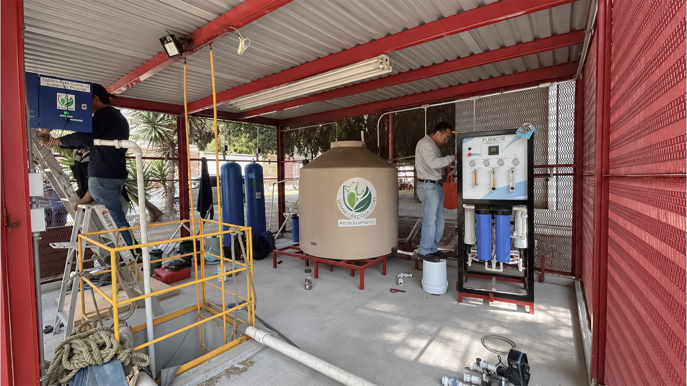 Sistema de captación pluvial